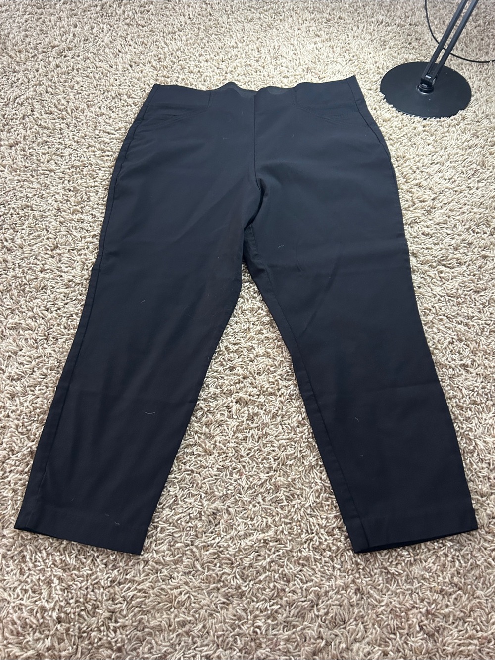 Maurices Black Wide Elastic Waist Skirt